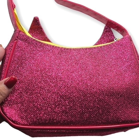 Fuscia Sparkly Owl Bag - Picture 12 of 14